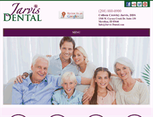 Tablet Screenshot of jarvis-dental.com
